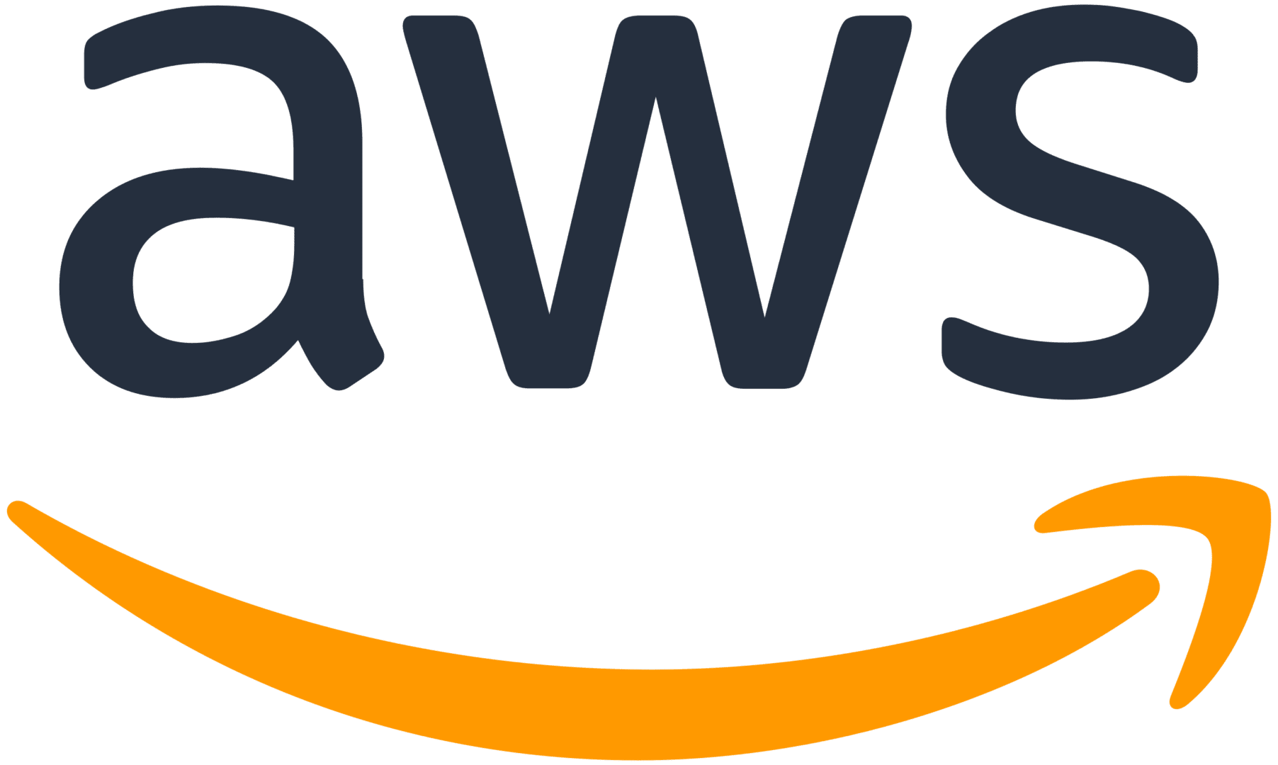 A green background with an aws logo in the middle.